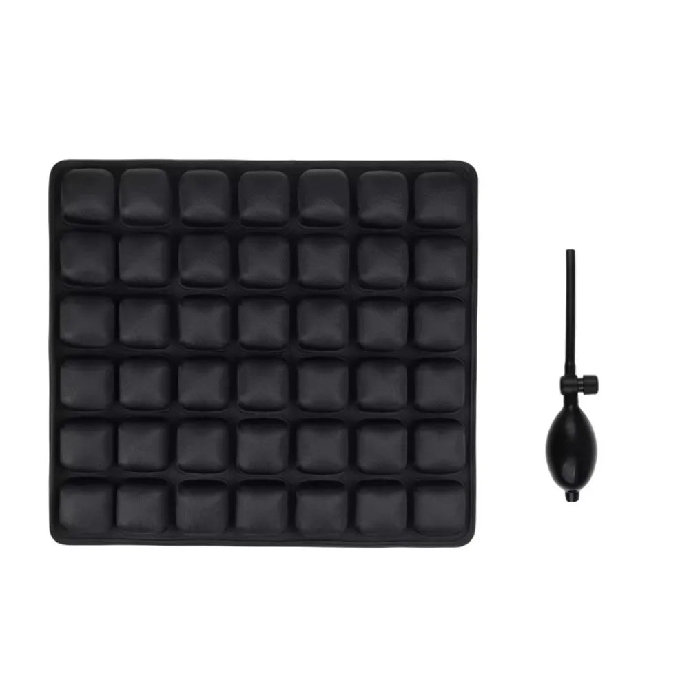 Cojín Inflable 3D de Celdas de Aire para Viaje, Antipresión, Ajustable y Transpirable para Máxima Comodidad